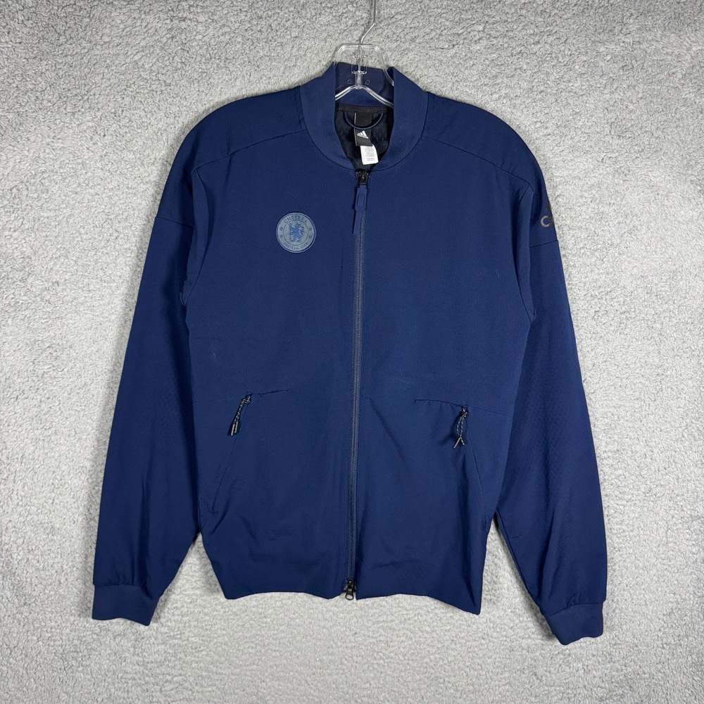 Adidas‎ Chelsea FC Anthem ZNE Track Jacket Navy Blue S94822 Mens XS